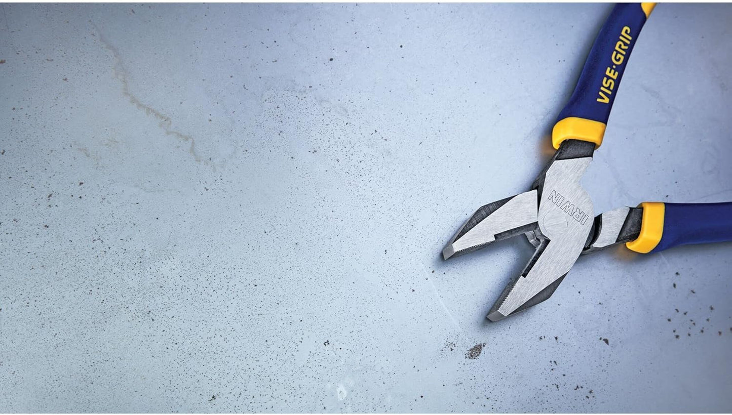 Lineman'S Pliers, 9-1/2", Nickel Chromium