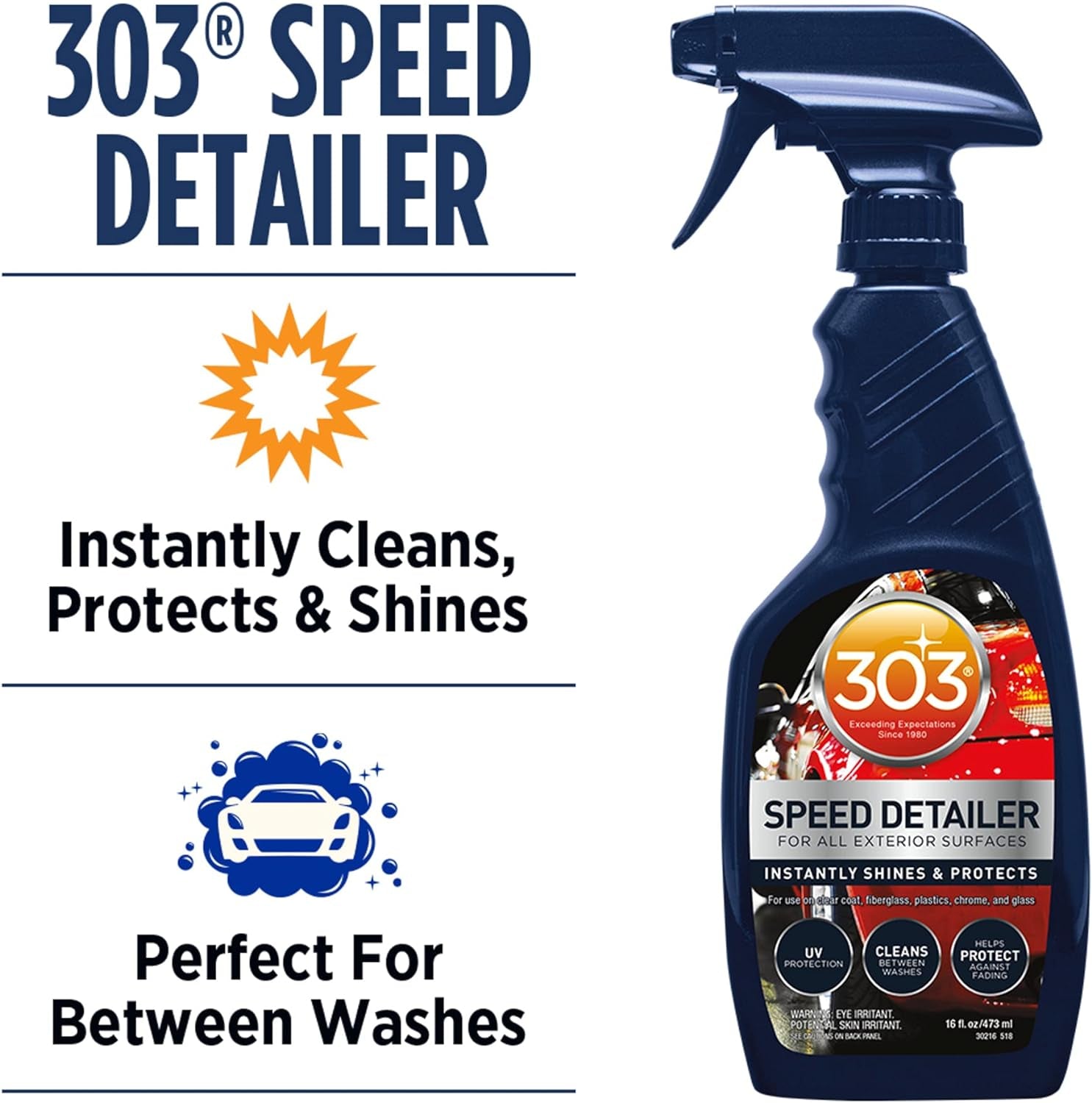 Speed Detailer - By 303 - Instantly Shines and Protects