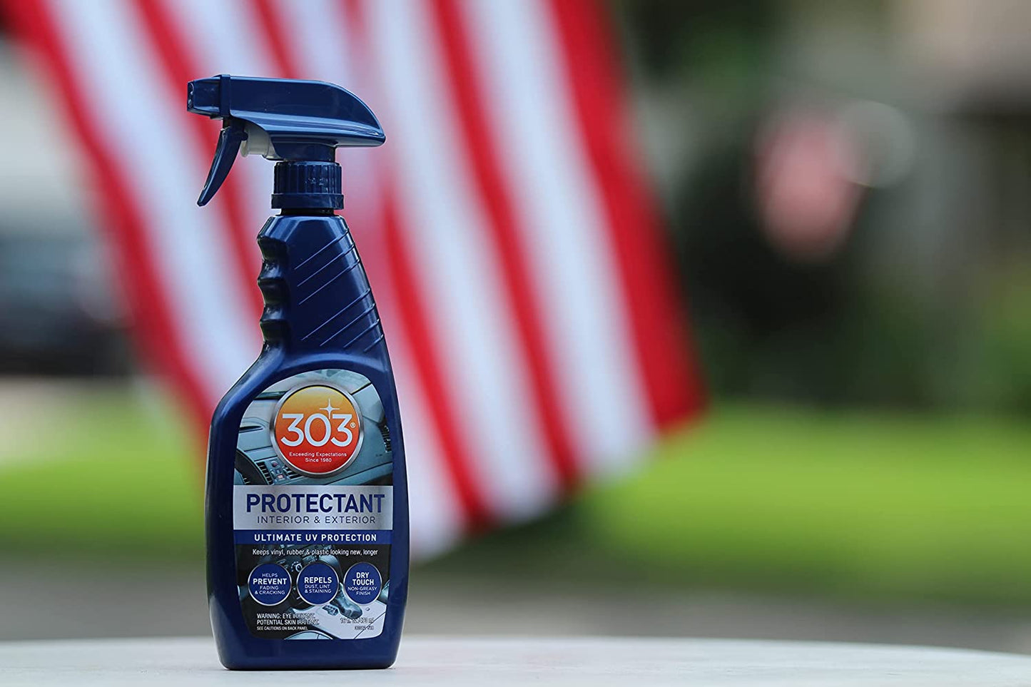 Automotive Protectant Spray By 303 - Helps Prevent Fading & Cracking, Repels Dust, Lint & Staining