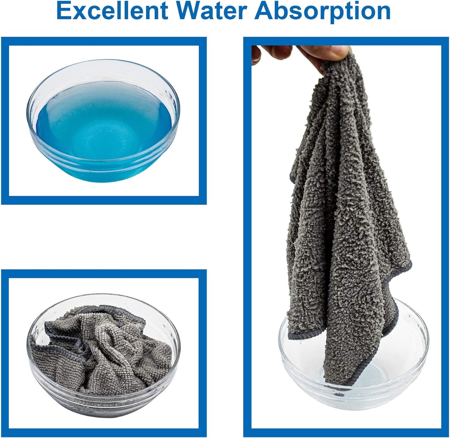 Microfiber Cleaning Cloth - Pack of 50