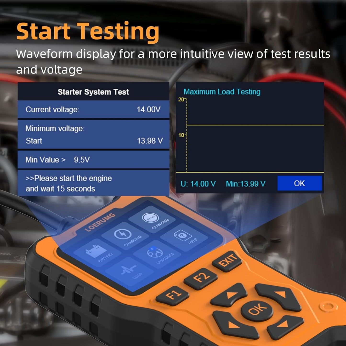 Car Battery Tester 12V / 24V 
