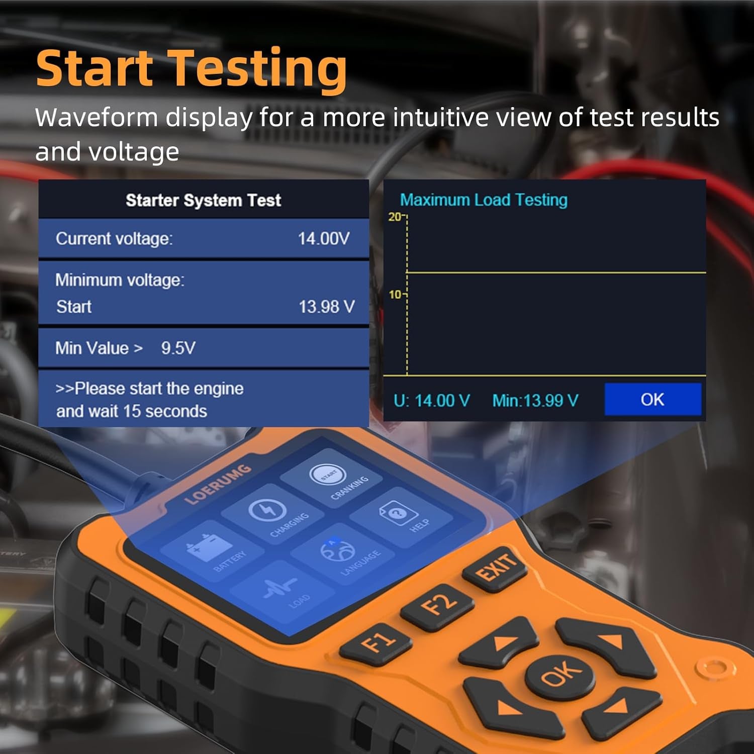 Car Battery Tester 12V / 24V 