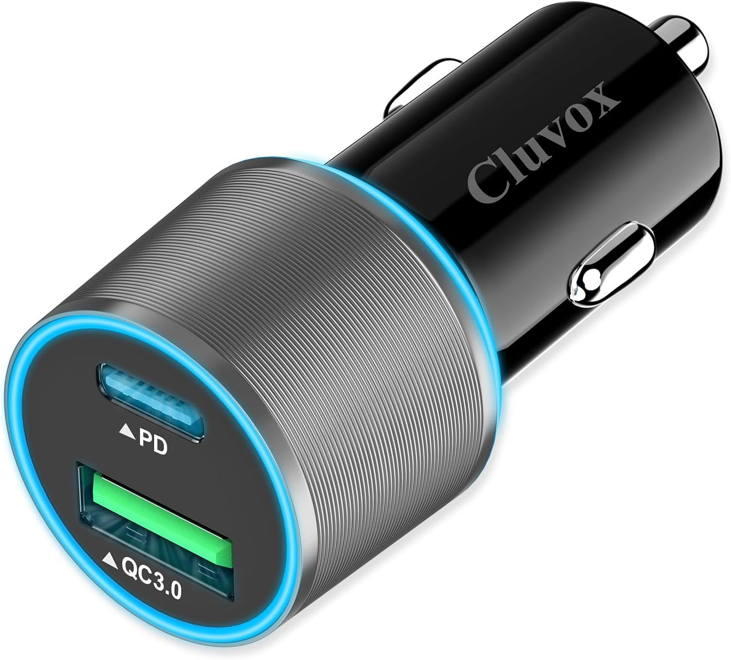 38W USB C Car Charger Adapter