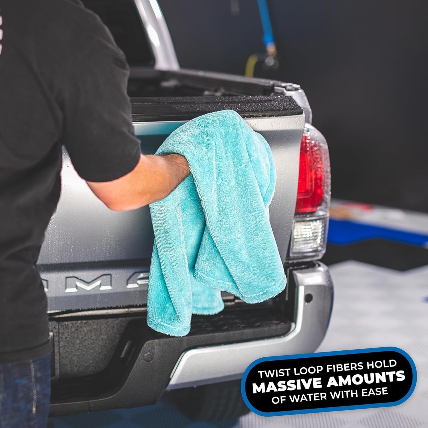 Microfiber Drying Towel for Cars, 25In X 36In