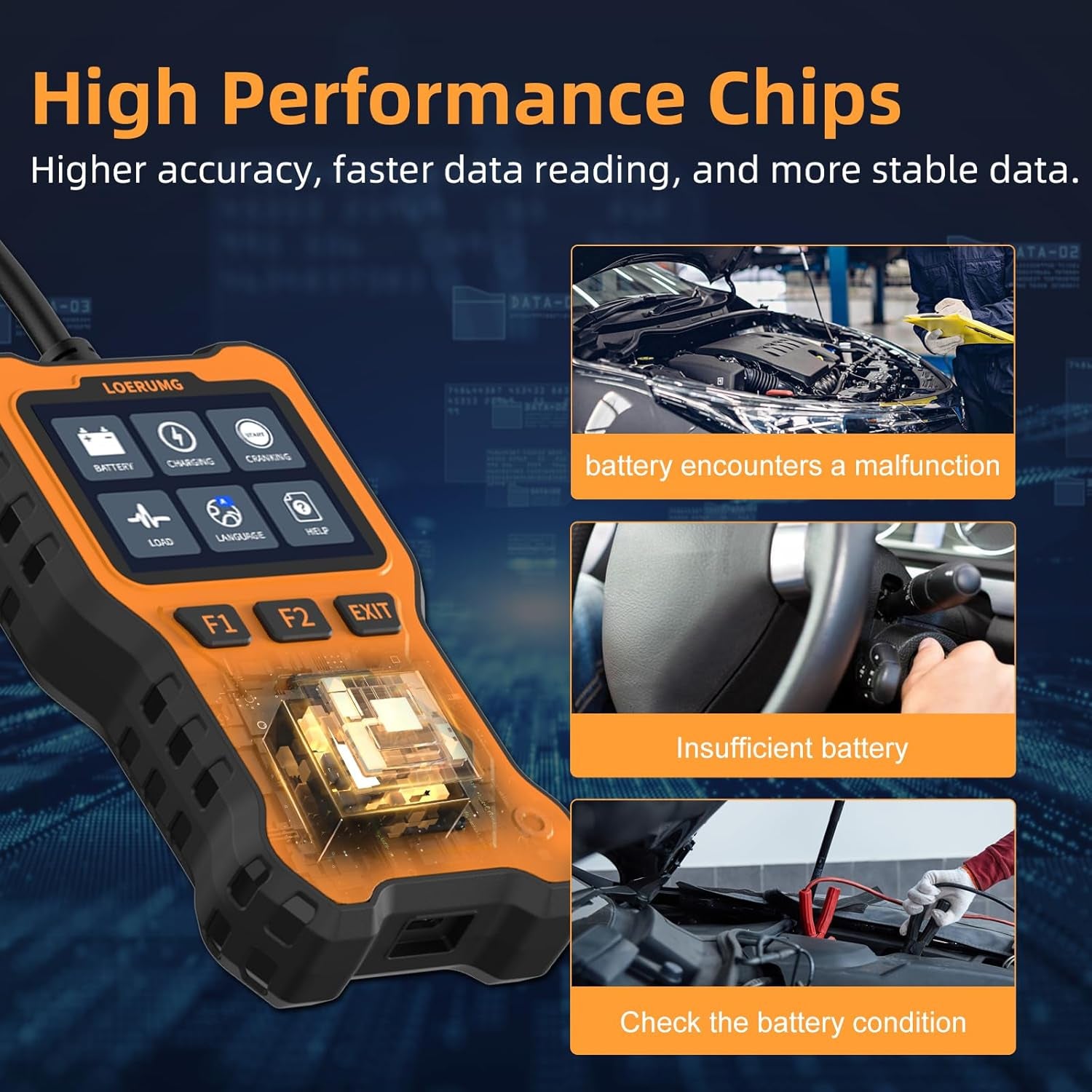 Car Battery Tester 12V / 24V 